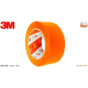 3M 77325 Orange 211E Masking Tape 48mm × 50m blacharskolakierniczy.pl