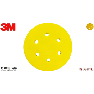 3M 05876 Hookit Tarcza Robocza 150mm x 19mm / 6H blacharskolakierniczy.pl