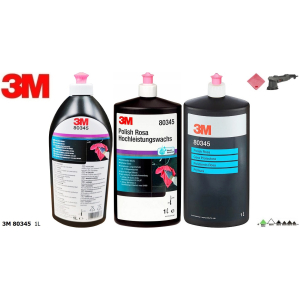 3M 80345 1L Polimerowy Wosk Polerski Zabezpieczający Wysoki Połysk blacharskolakierniczy.pl