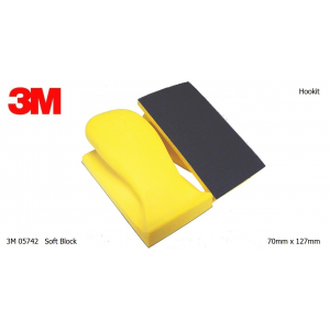 3M 05742 Soft Block 70mm x 127mm Hookit blacharskolakierniczy.pl
