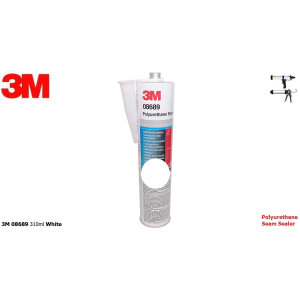 3M 08689 310ml White POLIURETANOWA MASA KLEJĄCA USZCZELNIAJĄCA BIAŁA 310ml blacharskolakierniczy.pl