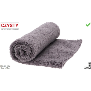 CZYSTY 95643 Mikrofibra 40cm x 40cm Bezszwowa 400g blacharskolakierniczy.pl