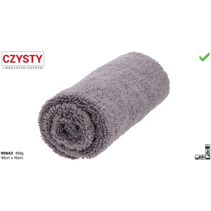 CZYSTY 95643 Mikrofibra 40cm x 40cm Bezszwowa 400g blacharskolakierniczy.pl