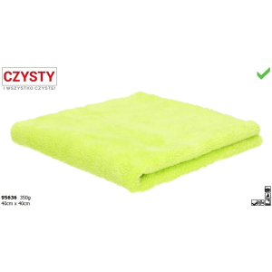 CZYSTY 95636 Mikrofibra 40cm x 40cm Bezszwowa 350g blacharskolakierniczy.pl