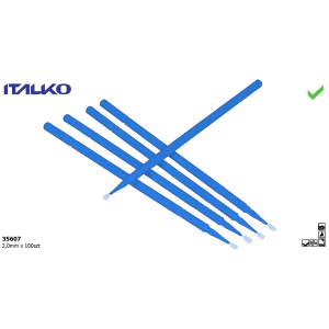 ITALKO 35607 Patyczki pędzelki do zaprawek 2,0mm x 100szt blacharskolakierniczy.pl