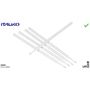 ITALKO 35584 Patyczki pędzelki do zaprawek 1mm x 100szt blacharskolakierniczy.pl