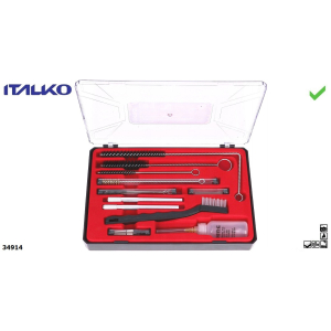 ITALKO 34914 ZESTAW 21 CZĘŚCI DO MYCIA PISTOLETU blacharskolakierniczy.pl