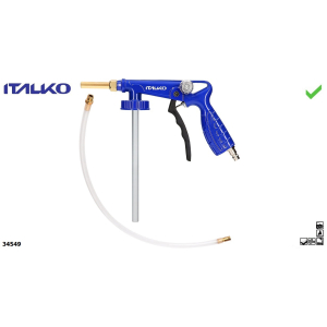 ITALKO 34549 Pistolet do konserwacji z regulacją długa dysza blacharskolakierniczy.pl