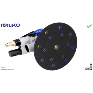 ITALKO 37571 Szlifierka pneumatyczna 2,5mm / 150mm / 15H blacharskolakierniczy.pl