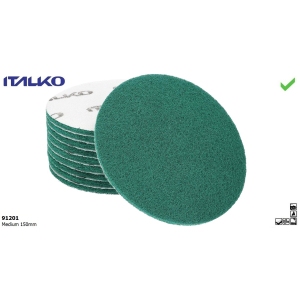 ITALKO 91201 Medium 150mm Włóknina ścierna blacharskolakierniczy.pl