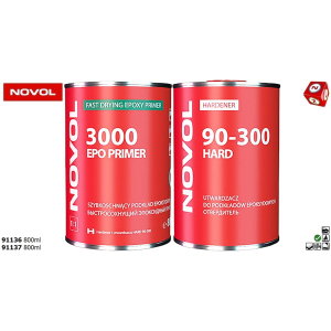 NOVOL 3000 EPO PRIMER 800ml 91136, HARD 90-300 800ml STANDARD 91137 blacharskolakierniczy.pl