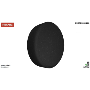 NOVOL 39820 BLACK M14 SOFT - 150mm blacharskolakierniczy.pl