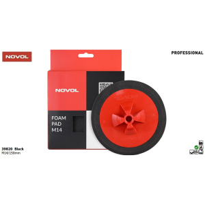NOVOL 39820 BLACK M14 SOFT - 150mm blacharskolakierniczy.pl