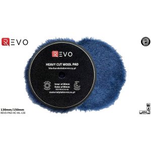REVO Heavy Cut Wool Pad 130mm/150mm blacharskolakierniczy.pl