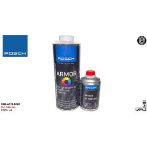 ROSCH ARMOR RSH-ARM-BEZB Polyurethane Protective  Coating For coloring 840ml / 1kg blacharskolakierniczy.pl