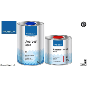 ROSCH CLEARCOAT EXPERT 1,5L Lakier Bezbarwny blacharskolakierniczy.pl