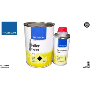 ROSCH FILLER EXPERT 1L Czarny Podkład Akrylowy RFX10090  blacharskolakierniczy.pl