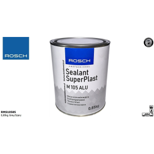 ROSCH M105 ALU 0,85kg Masa  Szara SuperPlast Sealant RMS10585 blacharskolakierniczy.pl