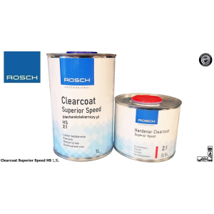 ROSCH CLEARCOAT Superior Speed  1,5L Lakier Bezbarwny blacharskolakierniczy.pl
