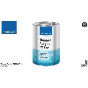 ROSCH Thinner Acrylic 700 Fast  1L blacharskolakierniczy.pl