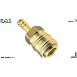 RECTUS RQS 26KA TF08 MPX  8mm Szybkozłącze pneumatyczne blacharskolakierniczy.pl