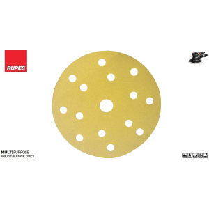 RUPES MULTIPURPOSE Abrasive Paper Discs 150mm 15H blacharskolakierniczy.pl