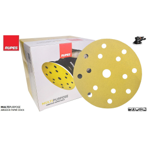 RUPES MULTIPURPOSE Abrasive Paper Discs 150mm 15H blacharskolakierniczy.pl