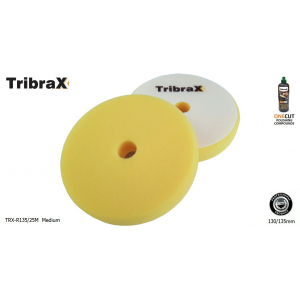 TribraX TRX-R135-25M Medium 130-135mm gąbka polerska blacharskolakierniczy.pl