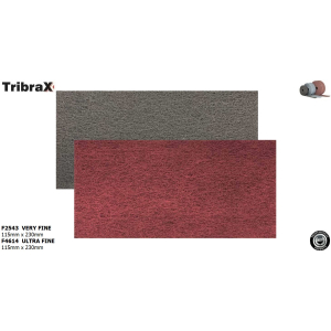 TRIBRAX F4614 Ultra Fine / F2543 Very Fine 115mm x 230mm Włóknina Ścierna blacharskolakierniczy.pl