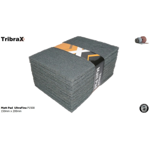 TRIBRAX Matt Pad UltraFine P1500 150mm x 200mm blacharskolakierniczy.pl