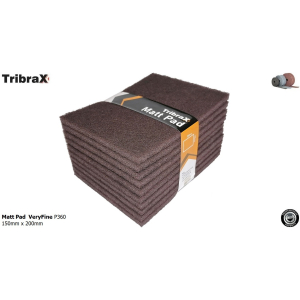 TRIBRAX Matt Pad VeryFine P360 150mm x 200mm blacharskolakierniczy.pl