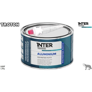 INTER TROTON 1227 Aluminium Polyester Putty 1,8kg blacharskolakierniczy.pl