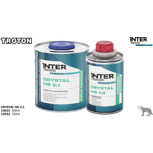 INTER TROTON CRYSTAL 15031 / 15032 Acrylic Clearcoat 750ml blacharskolakierniczy.pl